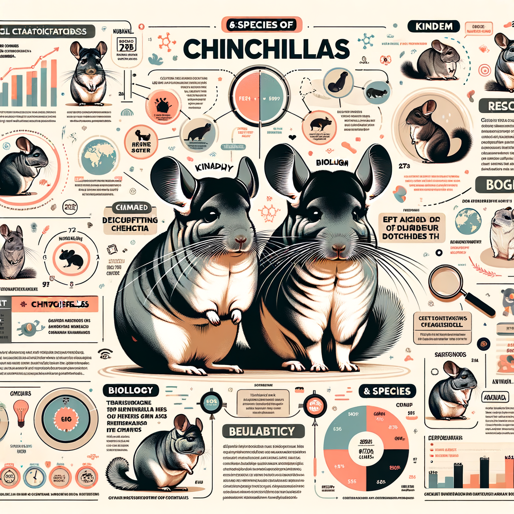 Infographic illustrating Chinchilla facts, science, characteristics, and behavior, including Chinchilla species and biology, for better understanding of these furry creatures based on Chinchilla research.